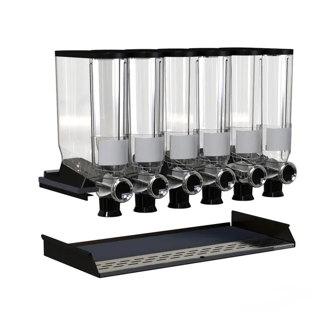 rosseto-modulite-pro-bulk-kit-pb-k2-trockenlebensmittelspender-set-6x-3-5-gal image 1