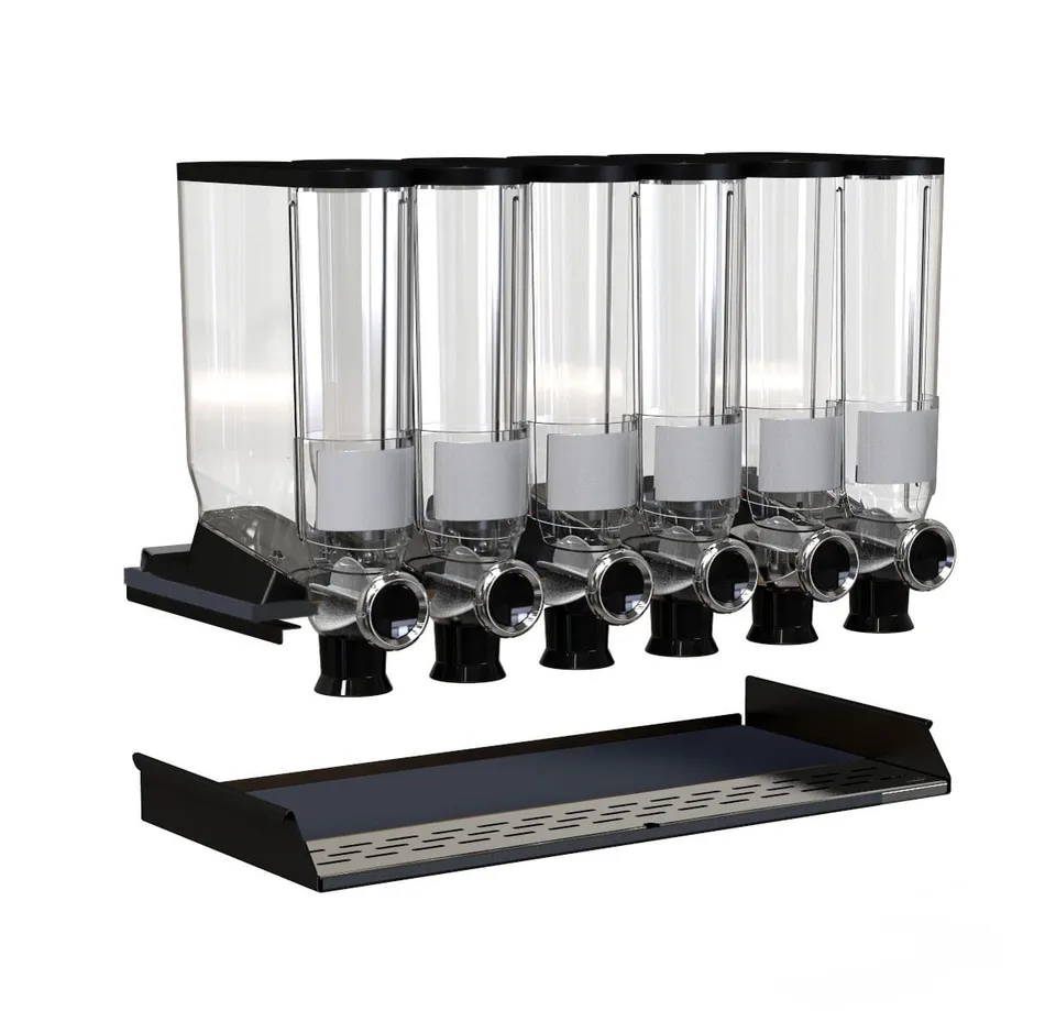 rosseto-modulite-pro-bulk-kit-pb-k2-trockenlebensmittelspender-set-6x-3-5-gal image 1