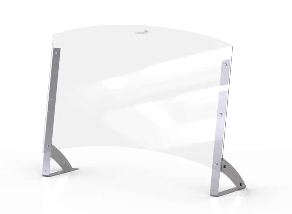 rosseto-avant-guarde-ag203-spuckschutz-48-zoll-clear-pass-through image 1