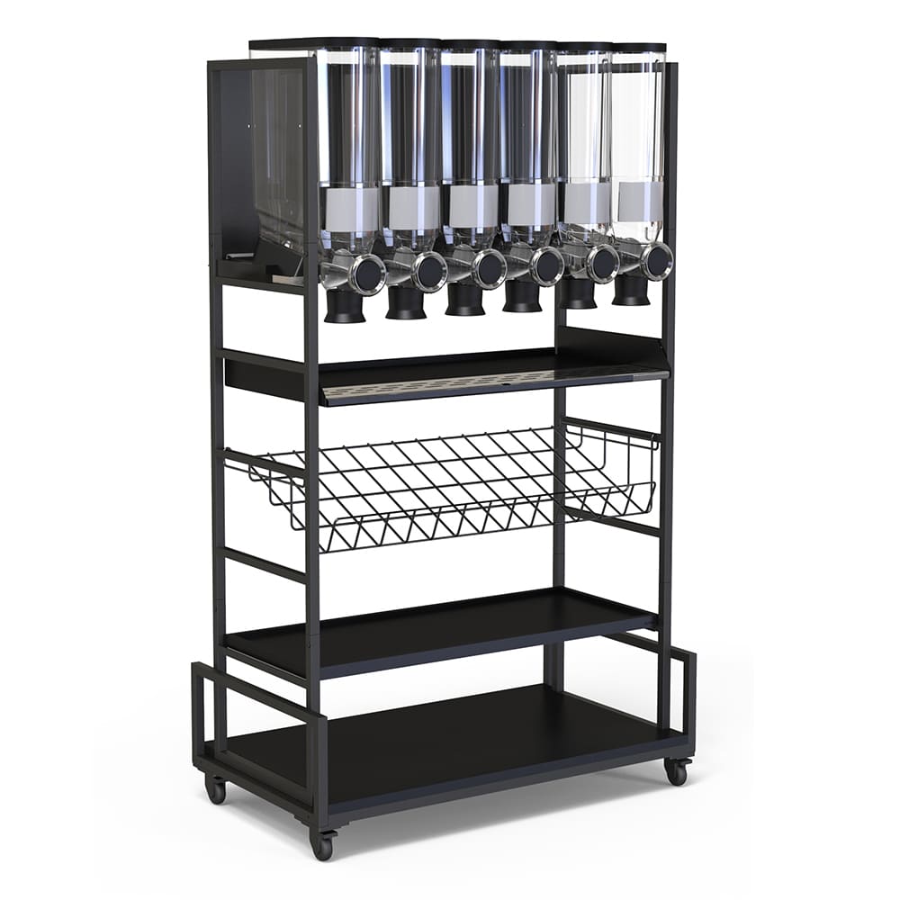 rosseto-modulite-mc-pb62-buffet-cart-mit-6-pro-bulk-beh-ltern-und-zubeh-r image 1