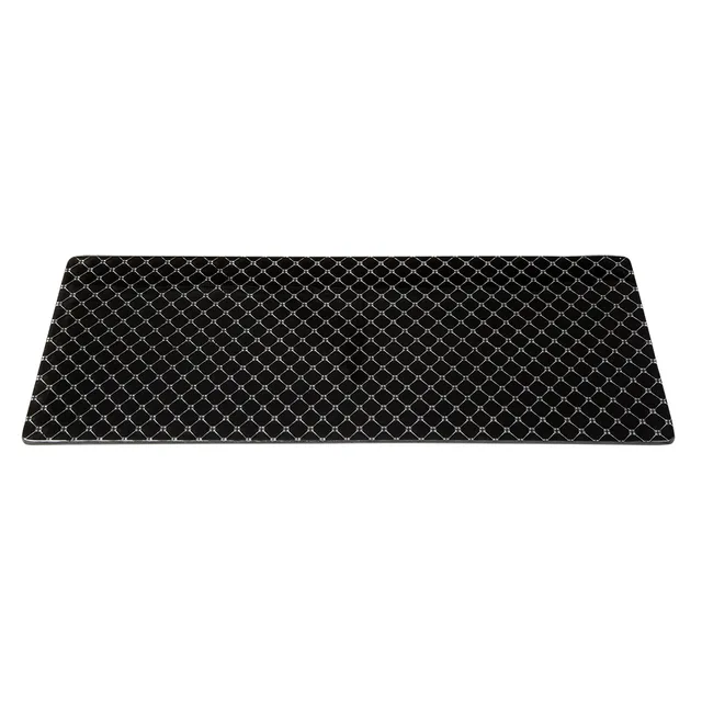 rosseto-kalderon-zenit-gls026b-glasplatte-breit-rechteckig-schwarz-handgearbeite image 1