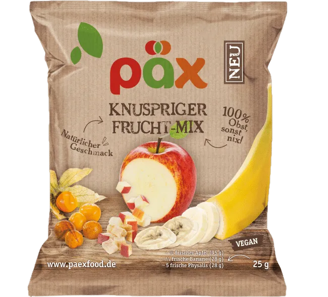 mr-foodis-knuspriger-frucht-mix-gelb-25-g-s-er-fruchtsnack image 1