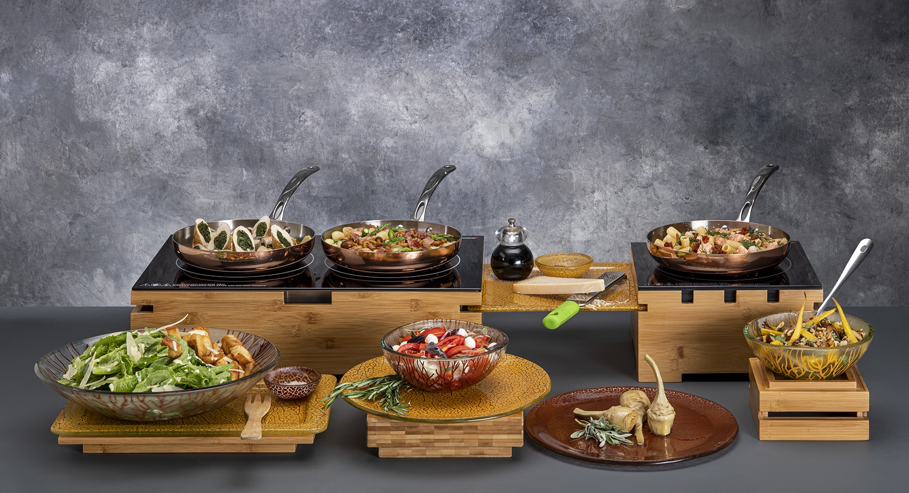 rosseto-multi-chef-bamboo-double-induction-heater-bp017-buffetw-rmer image 3