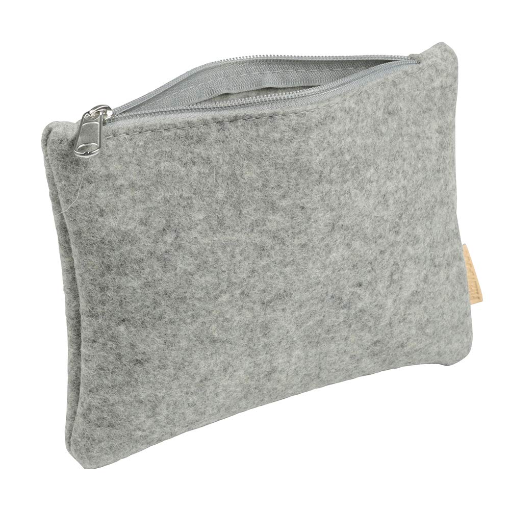 biozoyg-filz-kosmetiktasche-hell-meliert-23-x-14-x-3-cm-mit-reissverschluss image 5