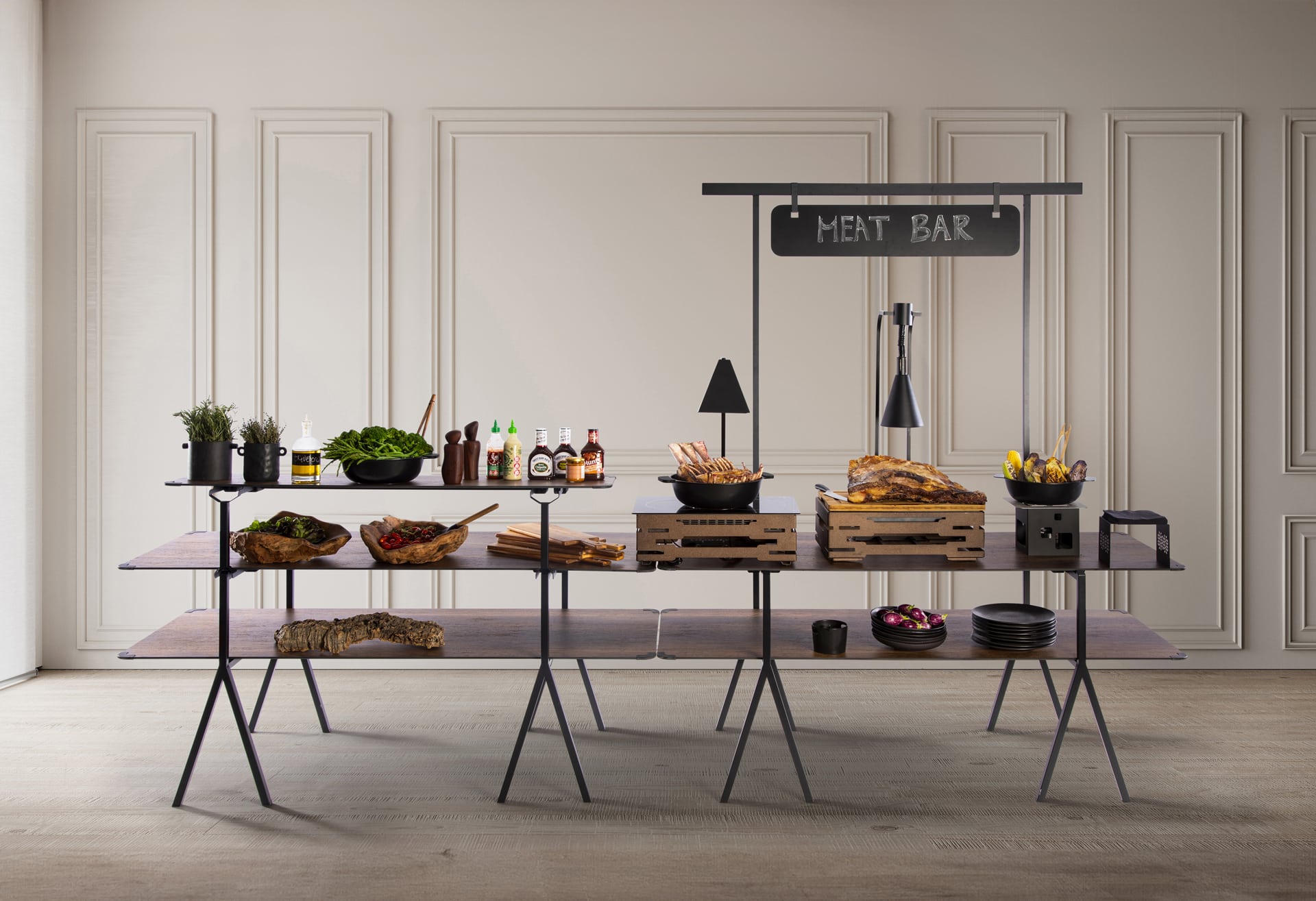 rosseto-multi-chef-sk073-induktions-set-bronze-7-zoll-doppel-mit-touch-top image 3