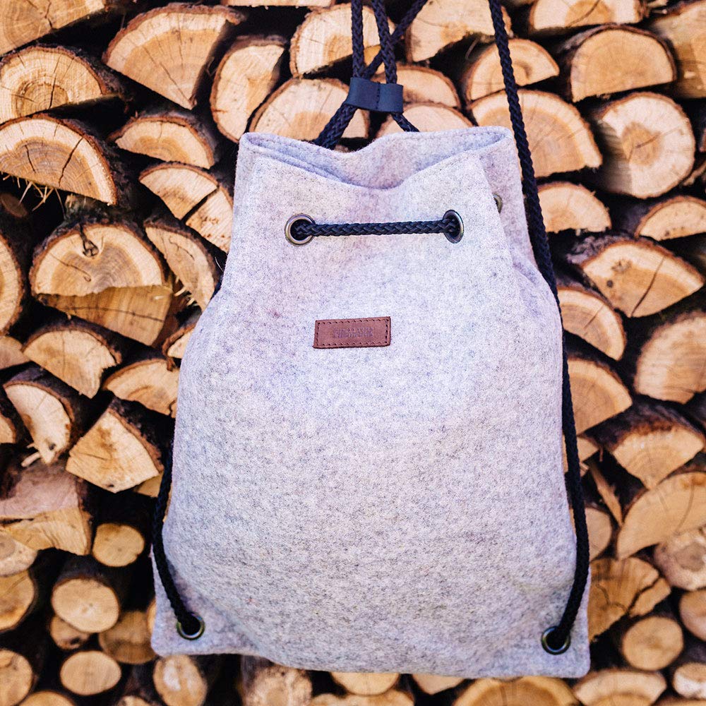 biozoyg-backpack-bobo-filz-rucksack-hellmeliert-35-x-43-x-12-cm-merinowolle image 5