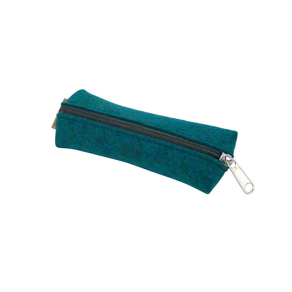 biozoyg-fynn-pet-filz-federmappe-gr-e-s-petrol-etui-16-x-5-5-cm image 1