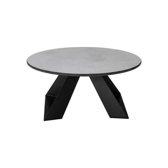 rosseto-alto-hplrs54-runder-riser-35-5-cm-betongrau-mit-schwarzen-f-en image 1