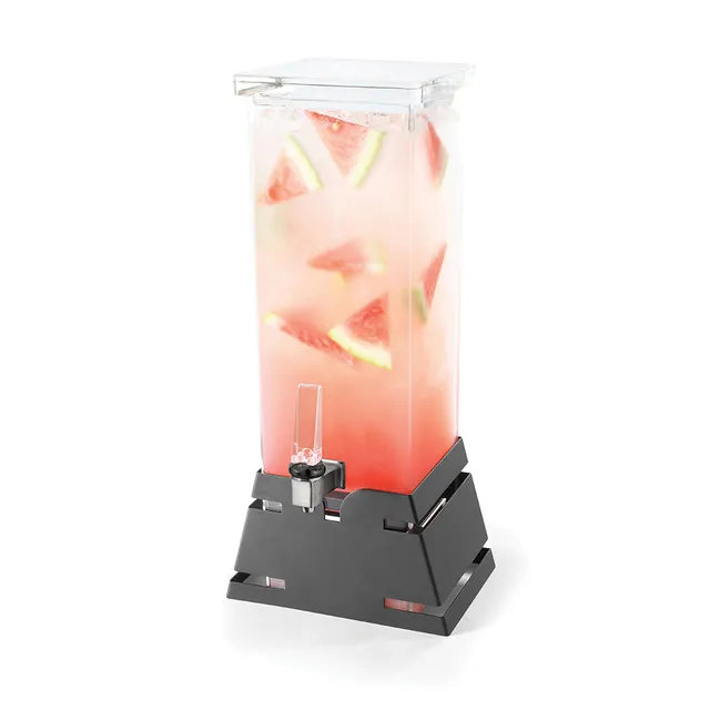 rosseto-ld144-getr-nkespender-pyramidenfu-schwarz-matt-7-6-liter image 1