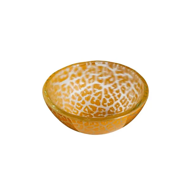 rosseto-kalderon-foglia-gls056m-mini-bowl-mustard-12er-set-glas image 1