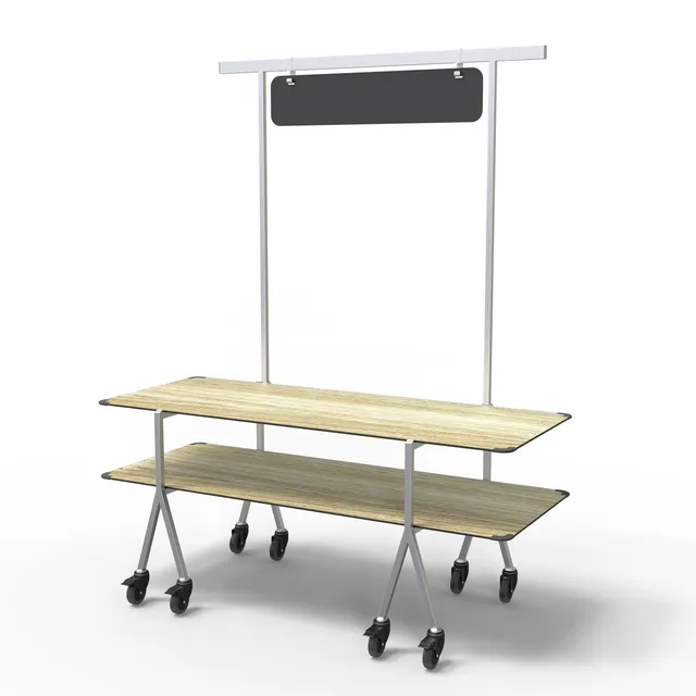 rosseto-modulite-mt-2002nwsw-buffet-system-2-ebenen-holz-tafel image 1