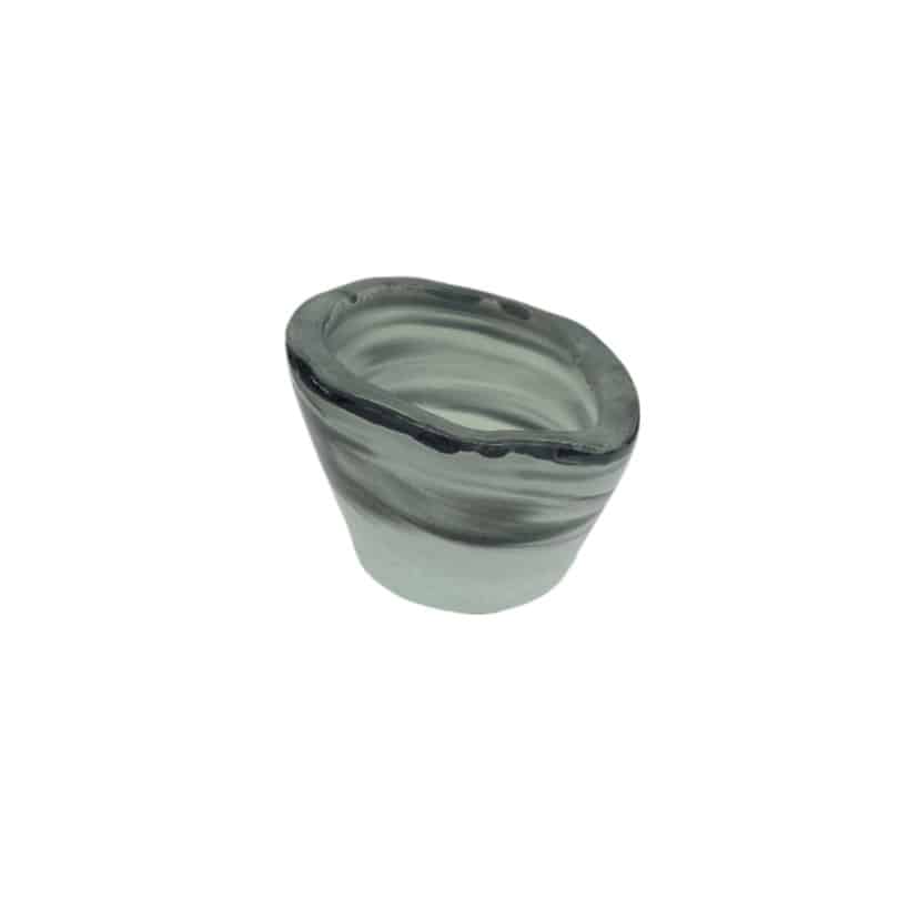 rosseto-aroma-mini-konusschale-schwarz-wei-rund-12er-set-gls065bw image 1