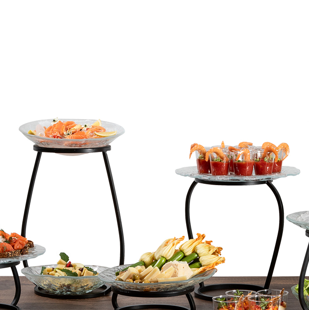 rosseto-rise-up-12-15-black-riser-set-f-r-buffet image 1