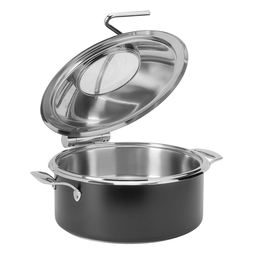 rosseto-home-style-cp101-chafing-pot-schwarz-mit-soft-close-deckel image 3