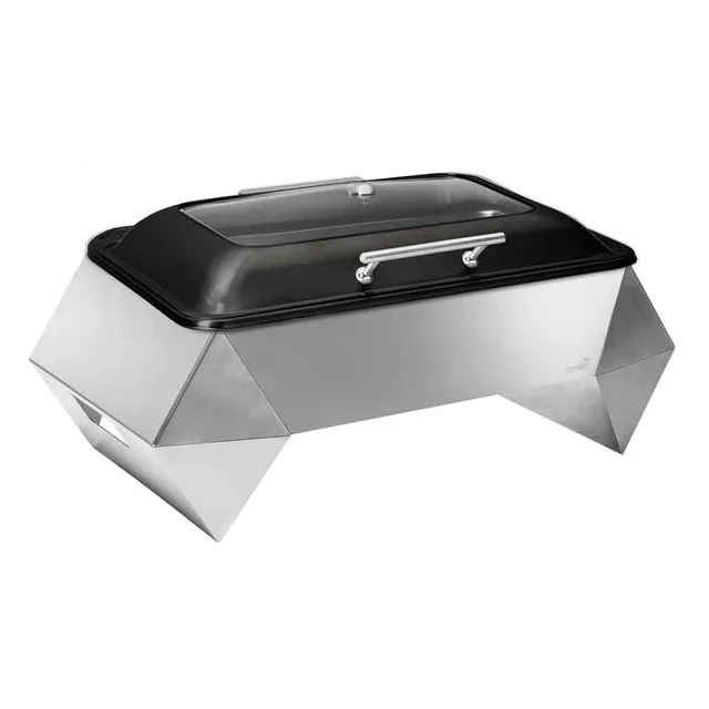 rosseto-diamond-multi-chef-10-edelstahl-warmer-mit-black-soft-closing-chafer image 1