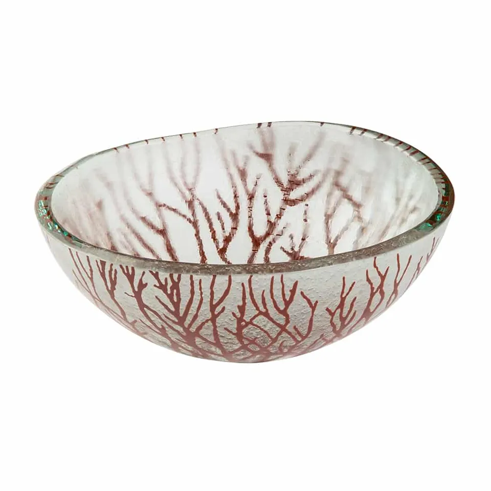 rosseto-kalderon-radici-cognac-glasschale-20-cm-rund-3er-set-gls048c image 1