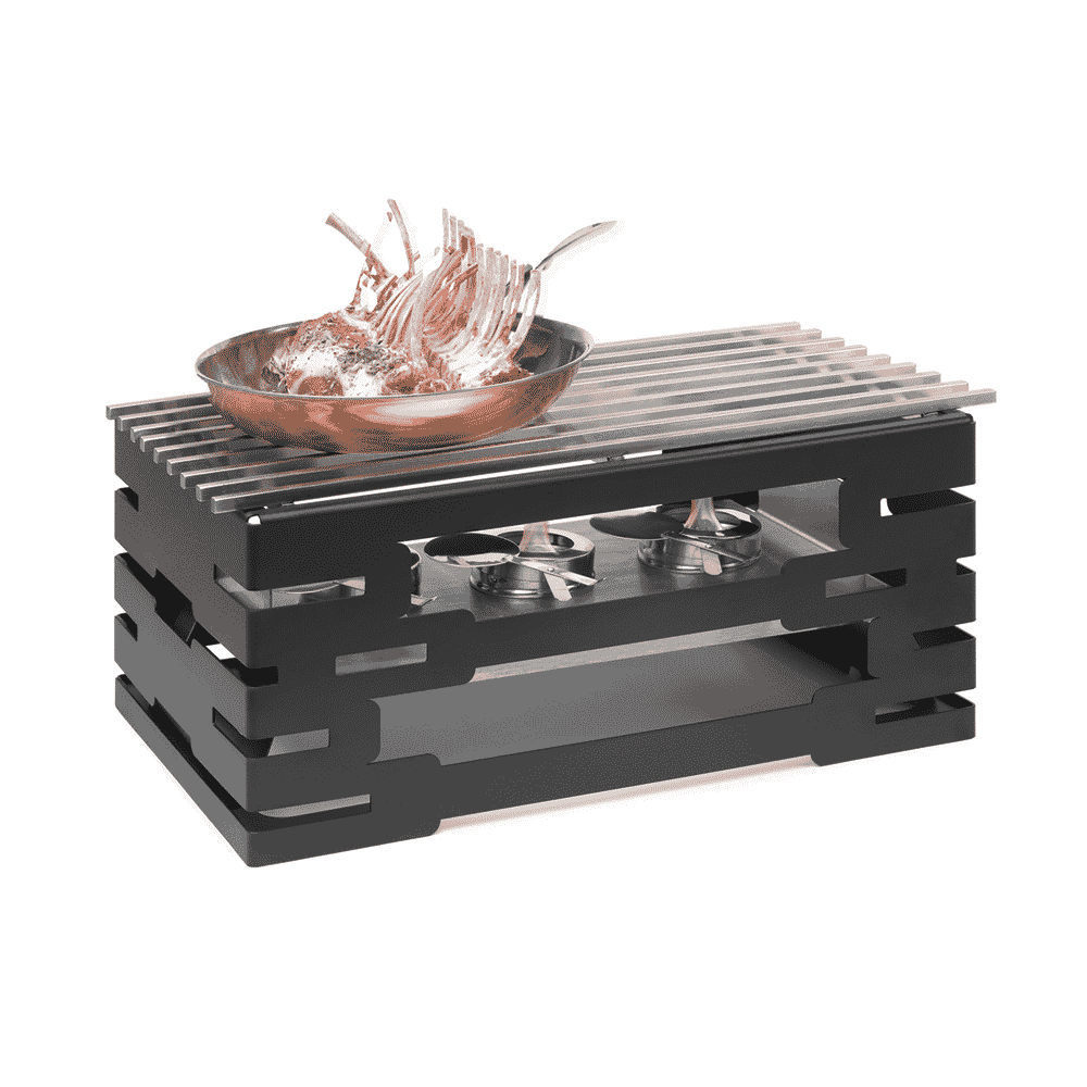 rosseto-multi-chef-extra-large-track-grill-edelstahl-sm193 image 2