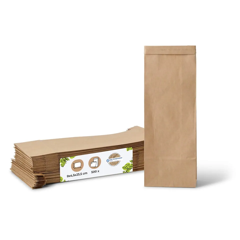 biozoyg-blockbodenbeutel-gr-e-s-mit-clipband-500-stk-kraftpapier image 1