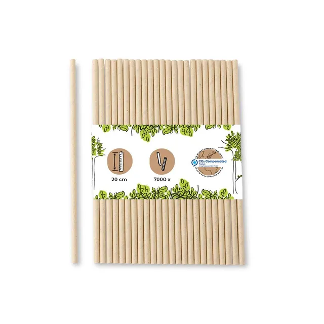 biozoyg-graspapier-trinkhalme-natur-20-cm-0-6-cm-gro-packung-7000-st-ck image 1
