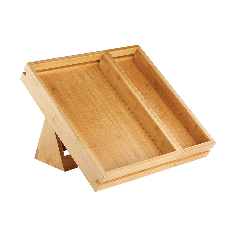 rosseto-natura-tray-stand-set-medium-3-teilig-sb111-tablett-mit-st-nder image 1