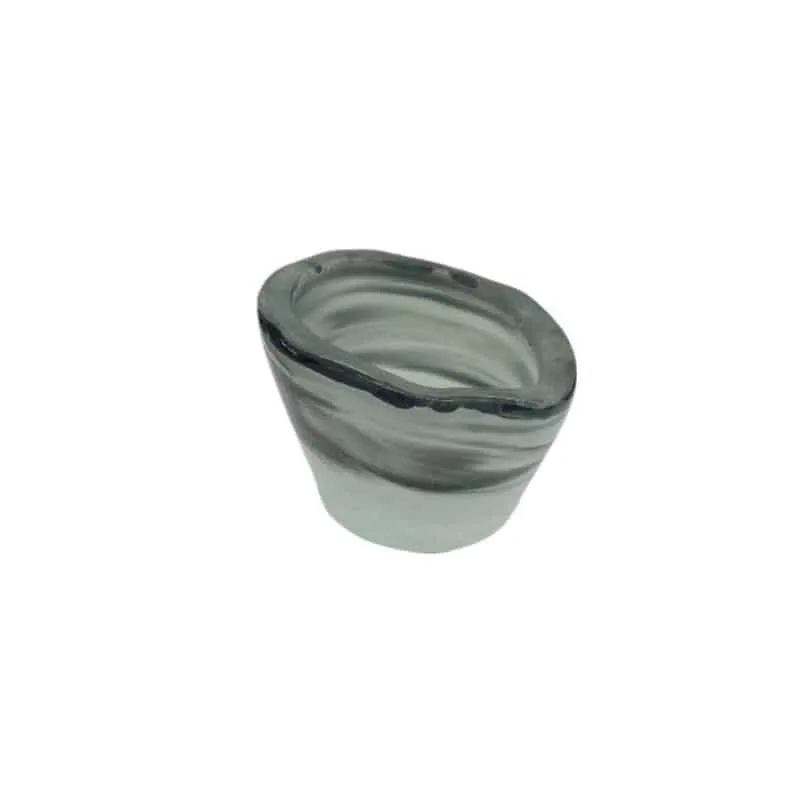 rosseto-aroma-mini-konusschale-schwarz-wei-rund-12er-set-gls065bw image 1