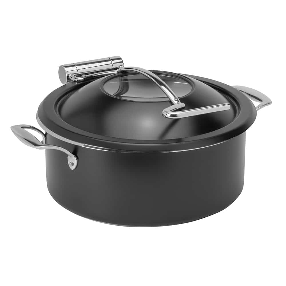 rosseto-home-style-cp101-chafing-pot-schwarz-mit-soft-close-deckel image 5