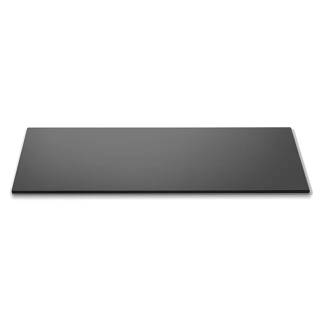 rosseto-sg003-breite-rechteckige-oberfl-che-temperglas-schwarz-34x14-zoll image 1