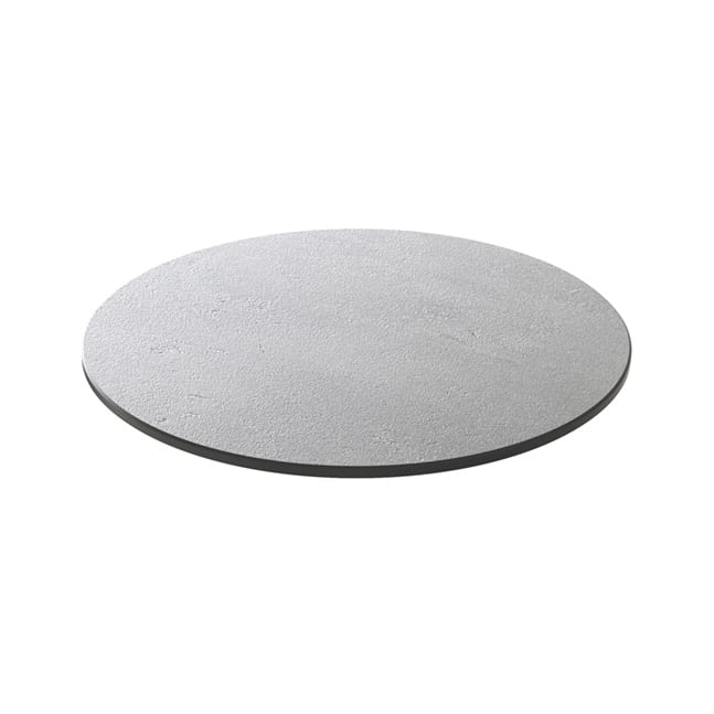 rosseto-modulite-mt-400cg-runde-tischplatte-14-zoll-hpl-concrete-gray image 1