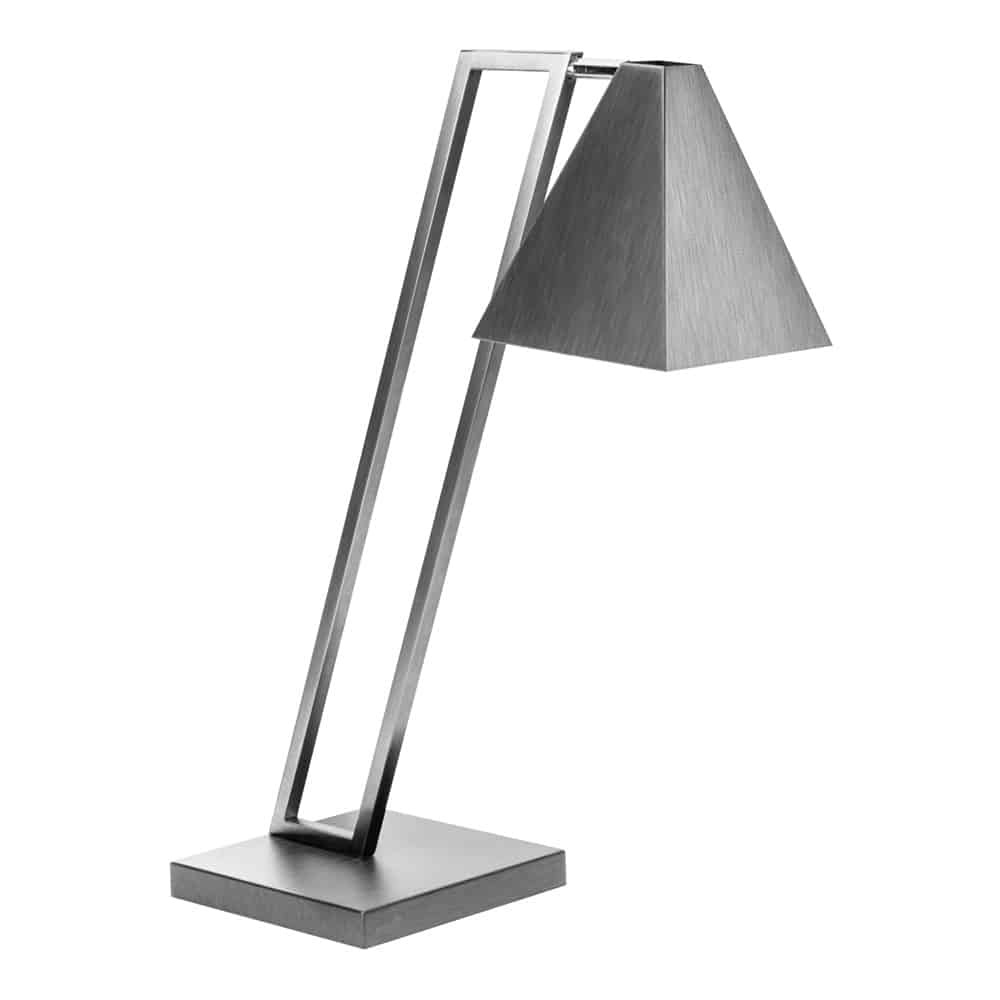 rosseto-hl011-pyramiden-w-rmelampe-edelstahl-mit-metallsockel image 1