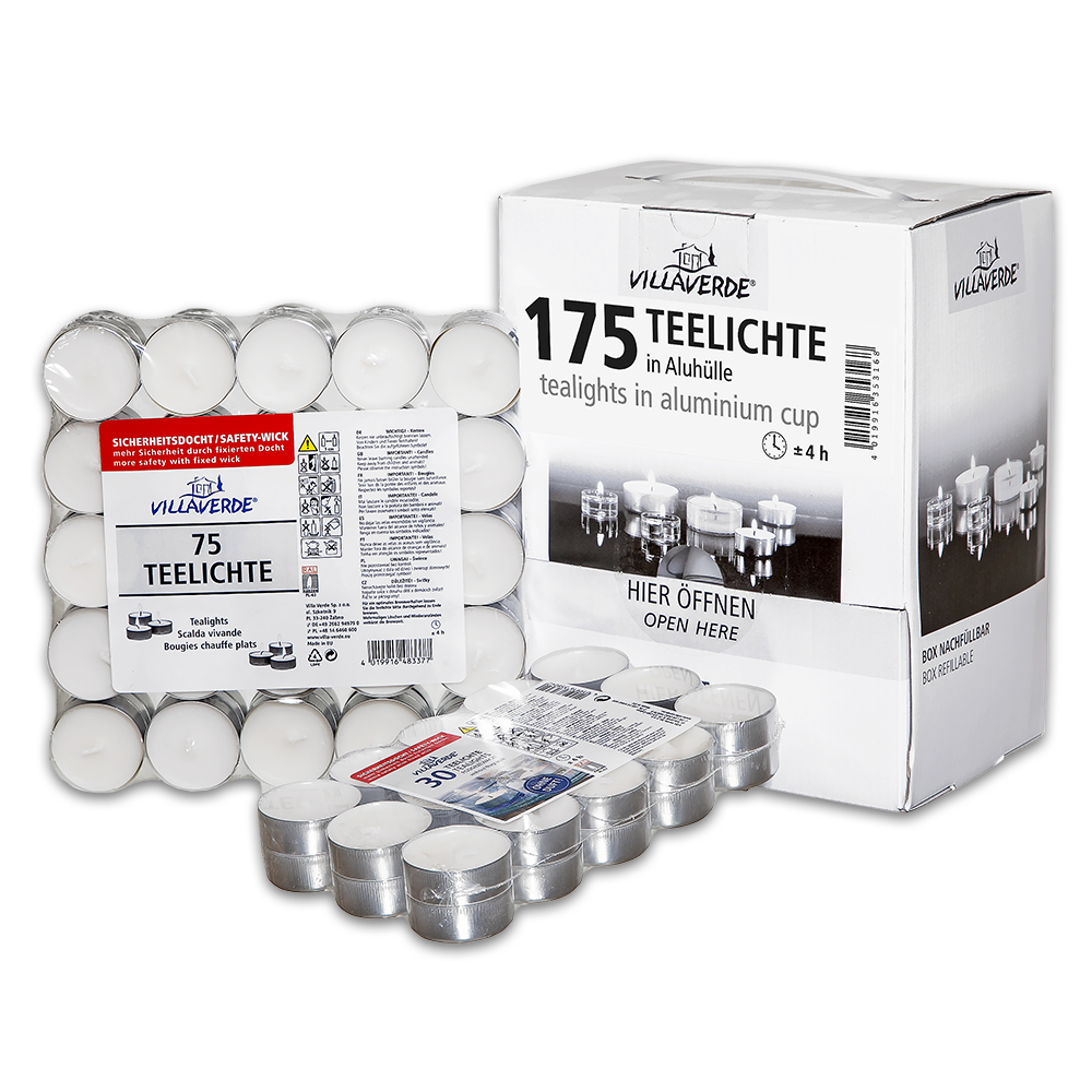 villaverde-teelichter-ohne-duft-4h-alu-unscented-tealight image 1