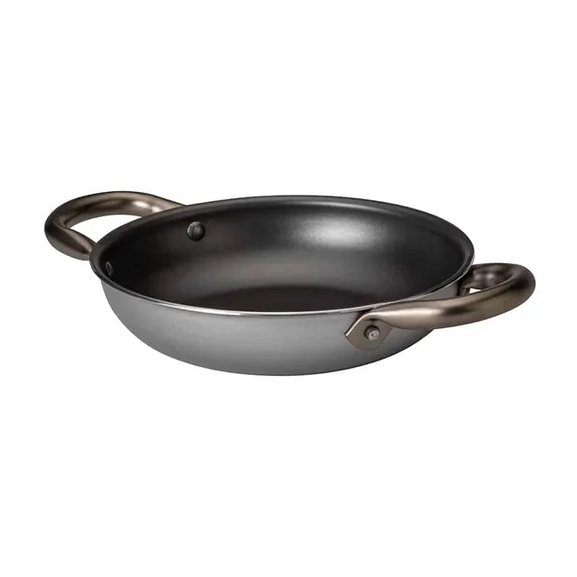 rosseto-cooklite-cw6-pfanne-aus-natur-aluminium-mit-griffen image 1