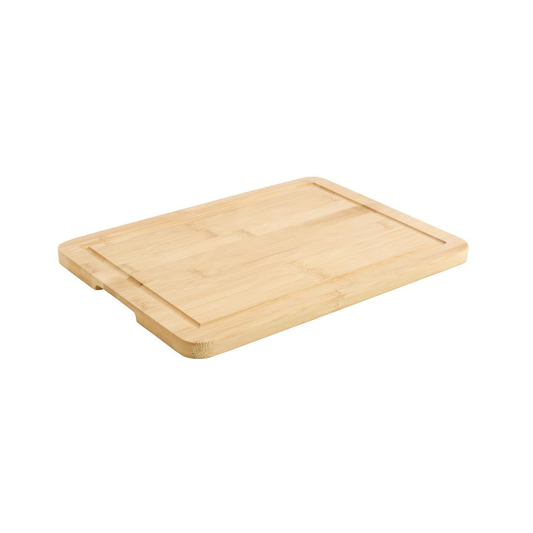 biozoyg-bambus-schneidebrett-gro-38x25x1-5-cm-steakbrett-mit-saftrille image 1
