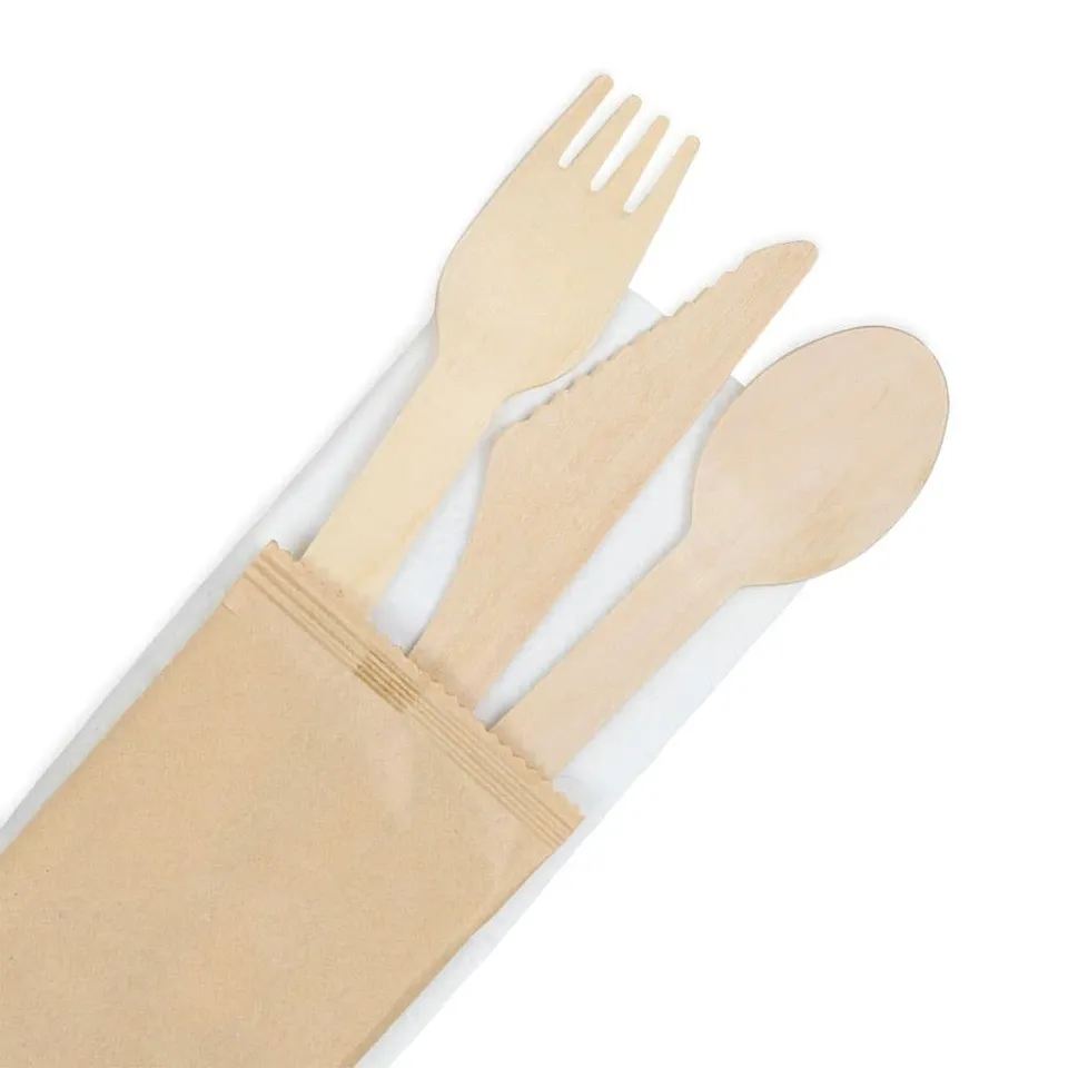 biozoyg-holz-besteck-set-16cm-mit-serviette-hygienisch-verpackt-400-st-ck image 1