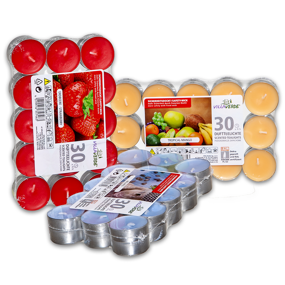 villaverde-teelichter-4h-30er-unparf-miert-alu-h-lle image 1