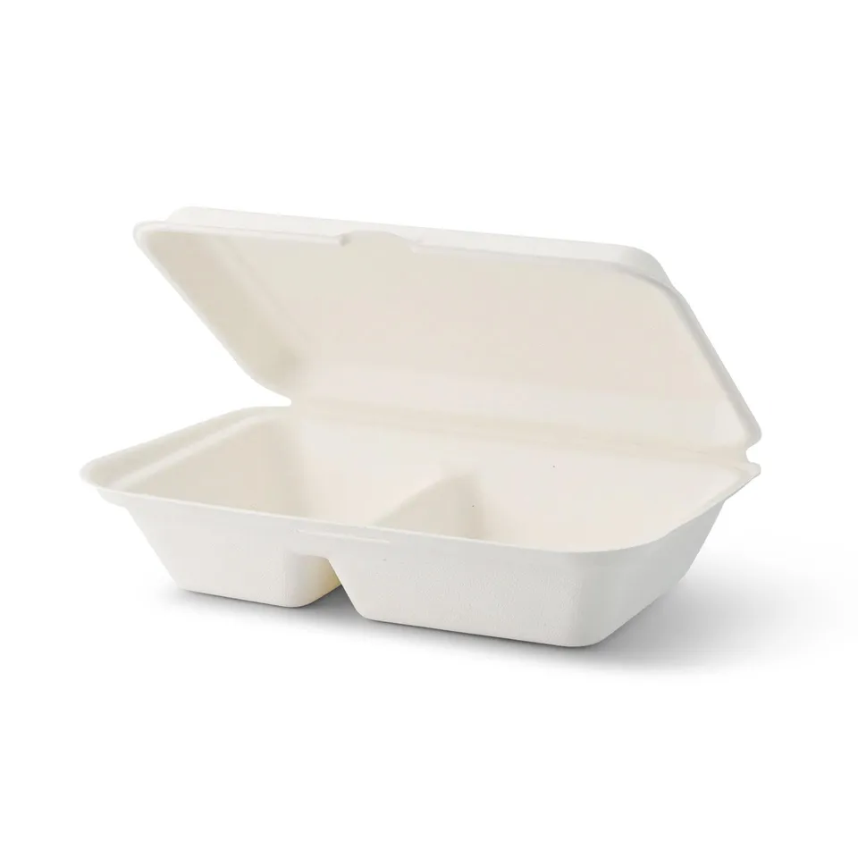 biozoyg-bagasse-men-box-650-ml-25x16-5-cm-2-kammern-50-st-ck-wei image 1