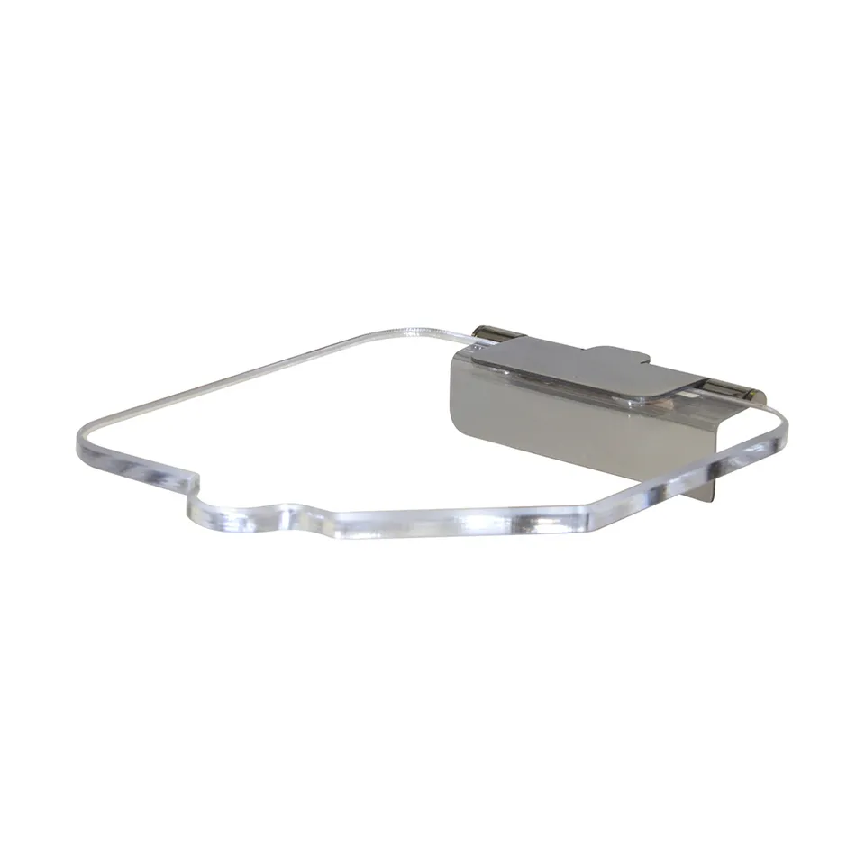 rosseto-gls024l-deckel-mit-scharnier-f-r-square-clear-glass-jar-gls024 image 1