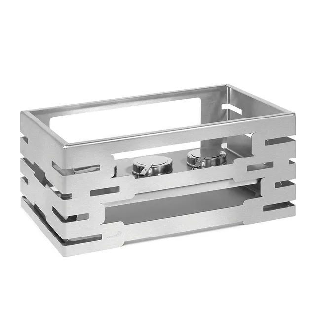 rosseto-multi-chef-sm191-rechteckiger-edelstahl-w-rmer-mit-brennerhalter image 1