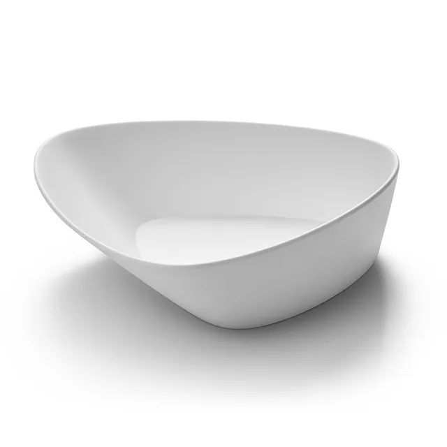 rosseto-mel020-gro-e-dreiecks-schale-melamin-wei-3-teiliges-set image 1