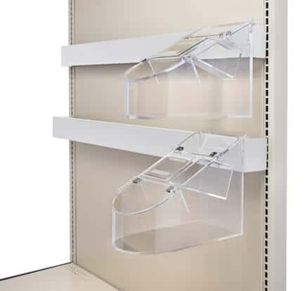 rosseto-sd3141-regal-halterung-4-zoll-f-r-scoop-bin image 1
