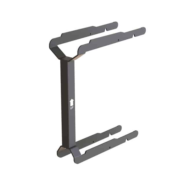 rosseto-modulite-mt-bkbracket-schwarze-regal-halterung-shelf-surface-bracket image 1