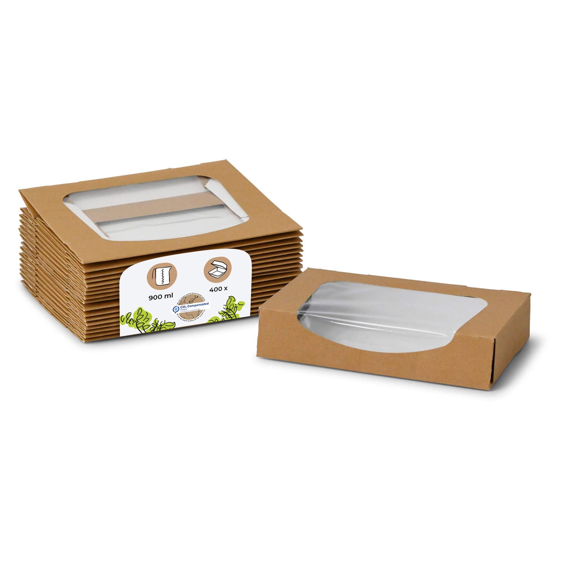 biozoyg-bio-karton-schachteln-mit-sichtfenster-900-ml-take-away-box-400-st-ck image 1