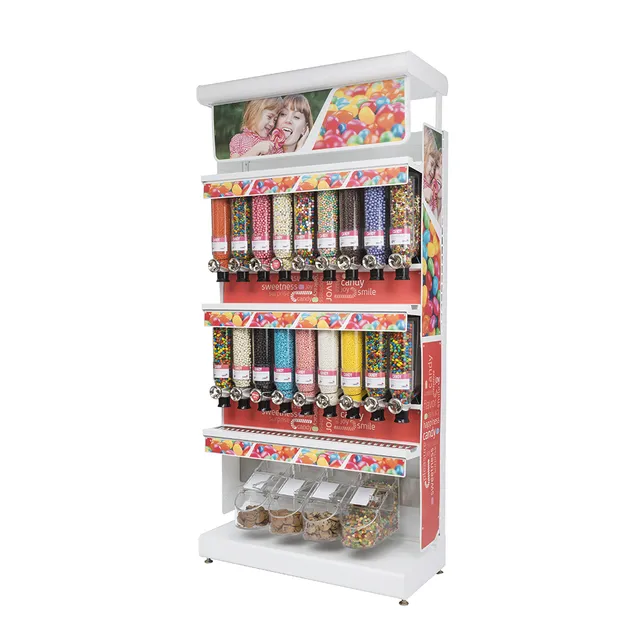 rosseto-bulkshop-gondola-system-kit-c-bulk-spender-regal image 1