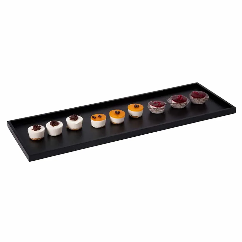 rosseto-skyrize-bambus-regal-gro-rechteckig-schwarz-rbls300 image 1
