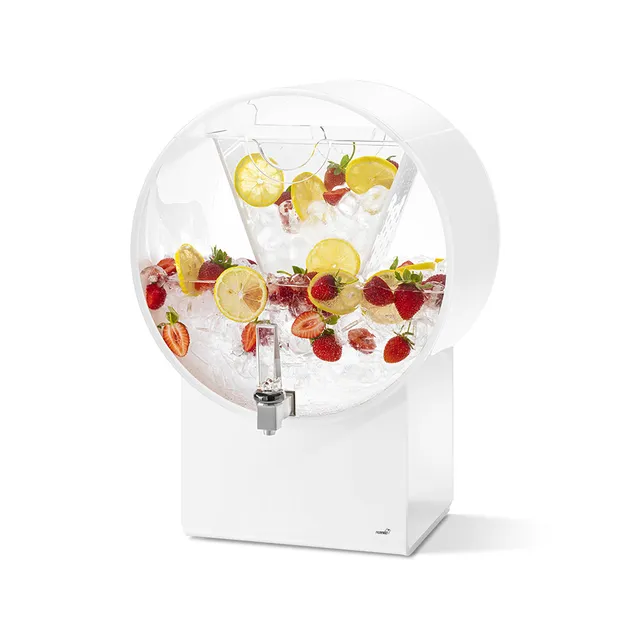 rosseto-lucid-barrel-ld182-getr-nkespender-18-9-liter-wei-acryl-mit-infuser image 1